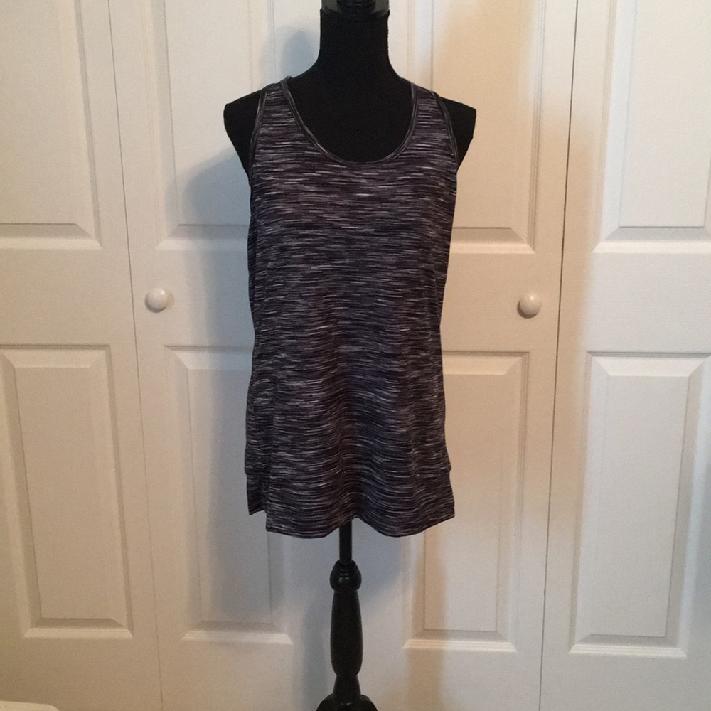 Worn once tekgear Gray activewear tank top